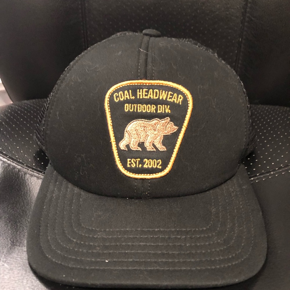 Black Coal Headwear Outdoor-trucker  Cap with mesh back